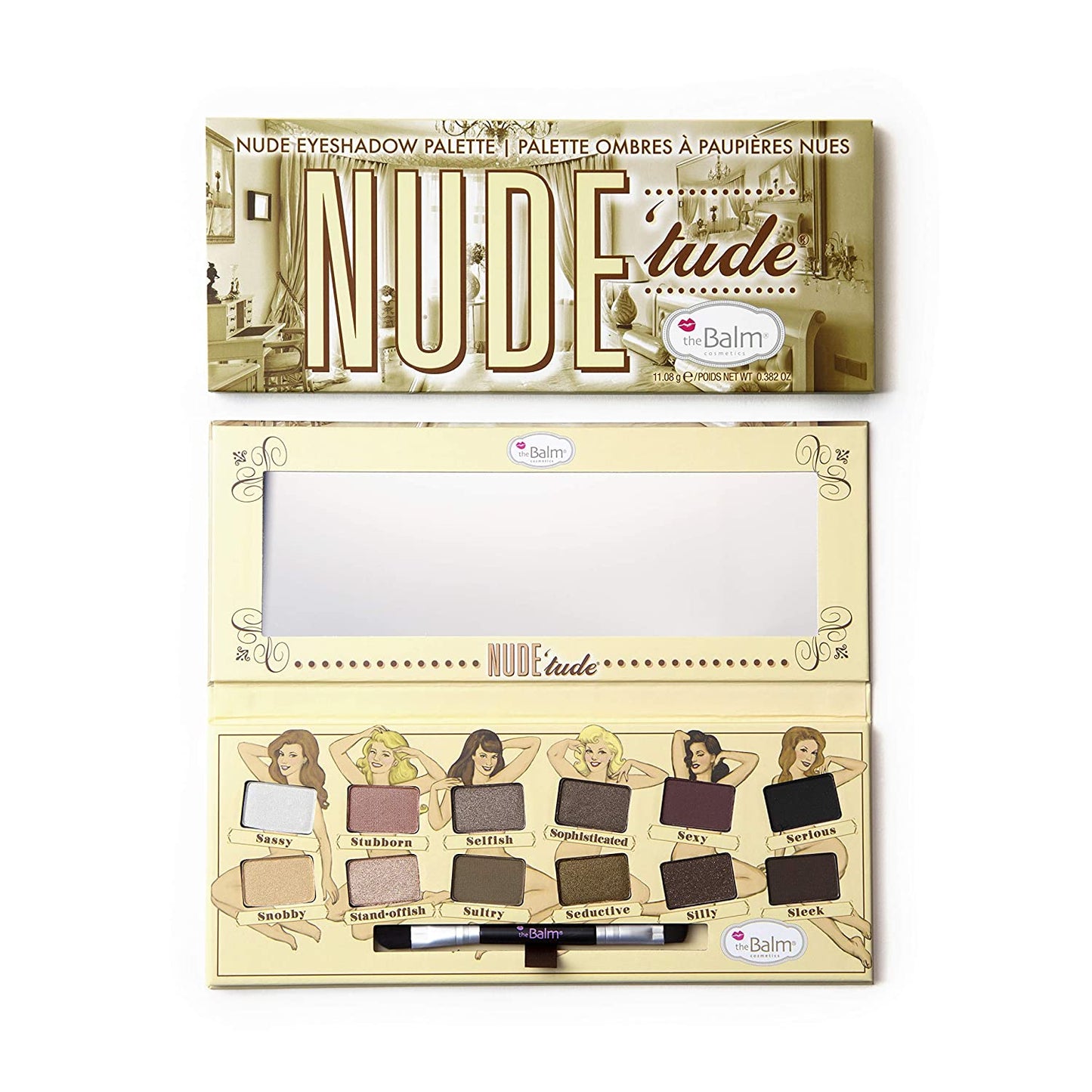 The Balm nude beach eyeshadow palette