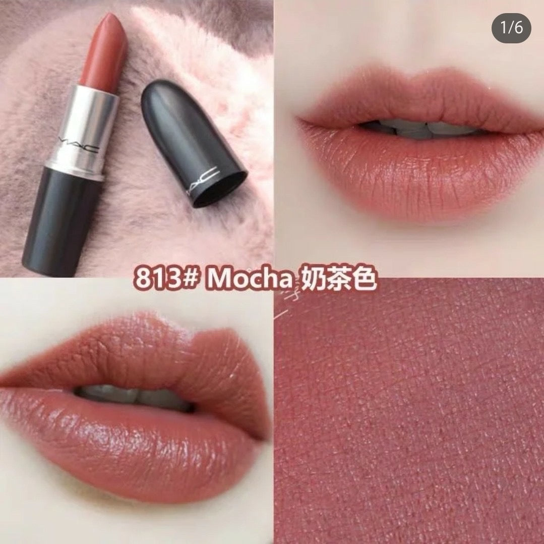 Mac Lipstick Satin (813 Mocha)