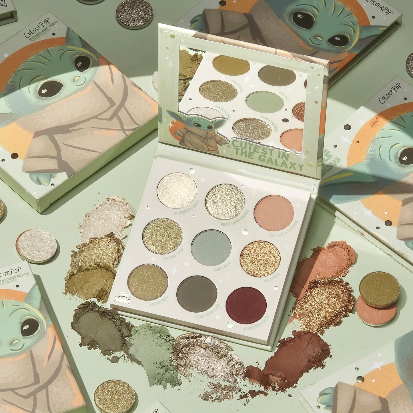 Colourpop Mandalorian The Child Palette