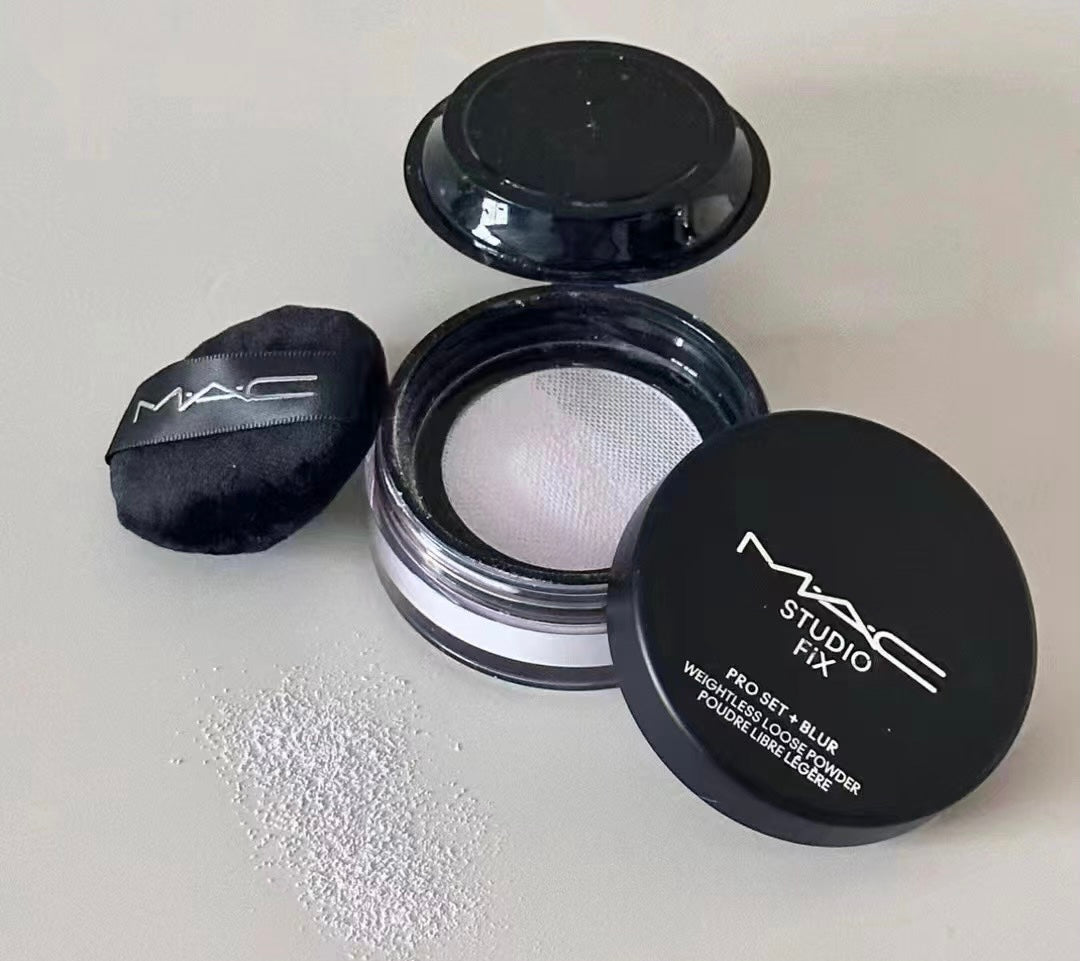 MAC STUDIO FIX PRO SET + BLUR WEIGHTLESS LOOSE POWDER - LAVENDER