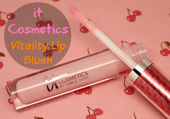 IT Cosmetics Vitality Lip Flush Hydrating Lip Gloss Soft Stain #Soft Je Ne Sais Quoi