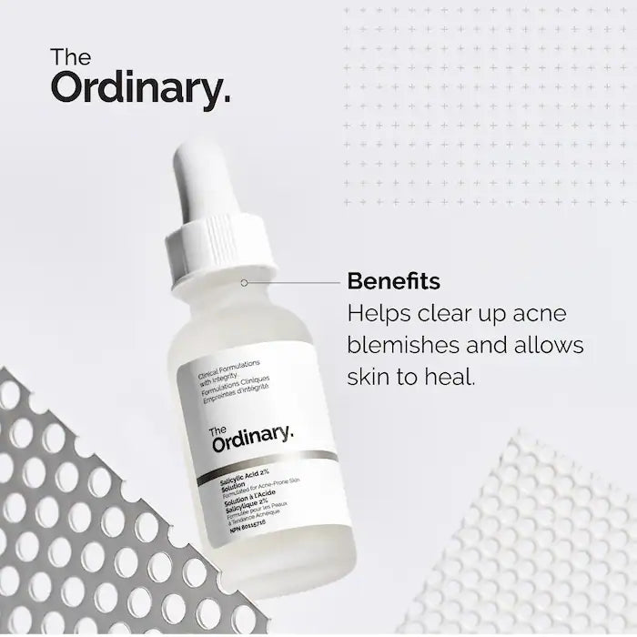 The Ordinary
Salicylic Acid 2% Exfoliating Blemish Solution