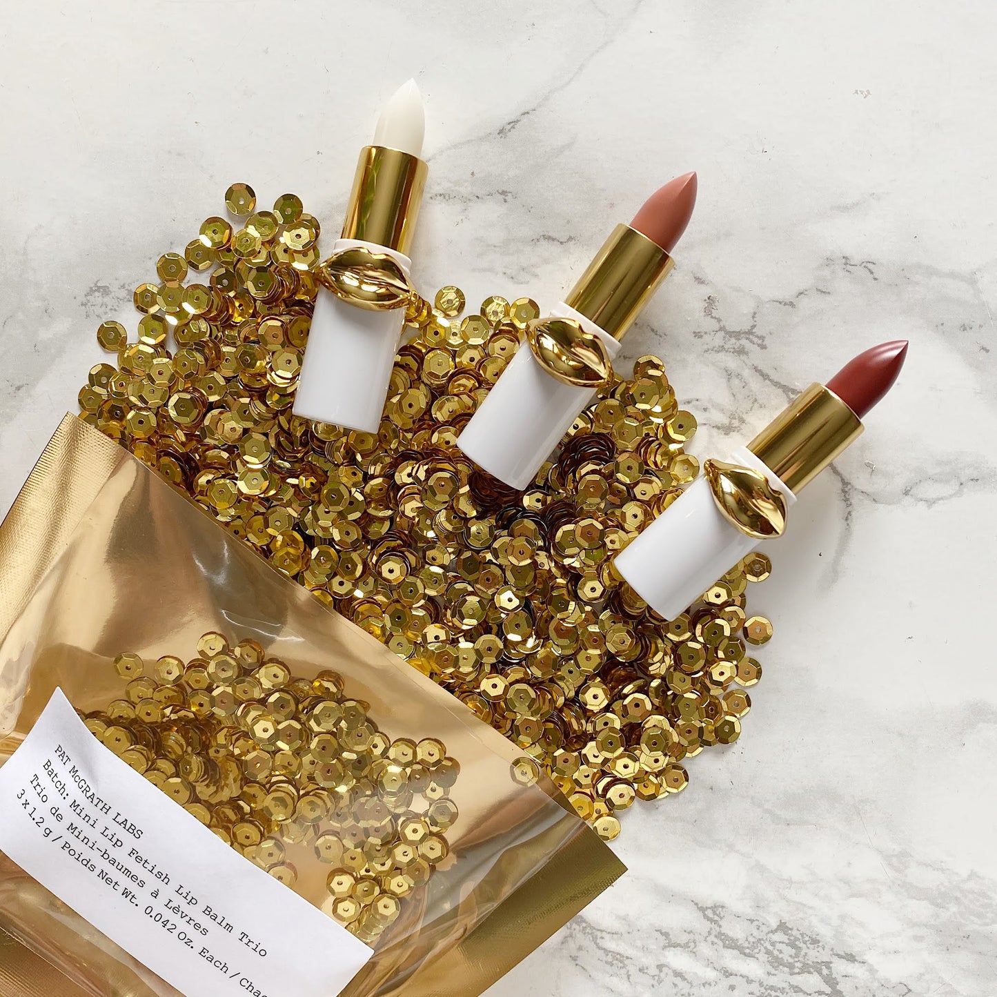 Pat Mcgrath Labs lip trio Mini Lip Fetish Balm Trio