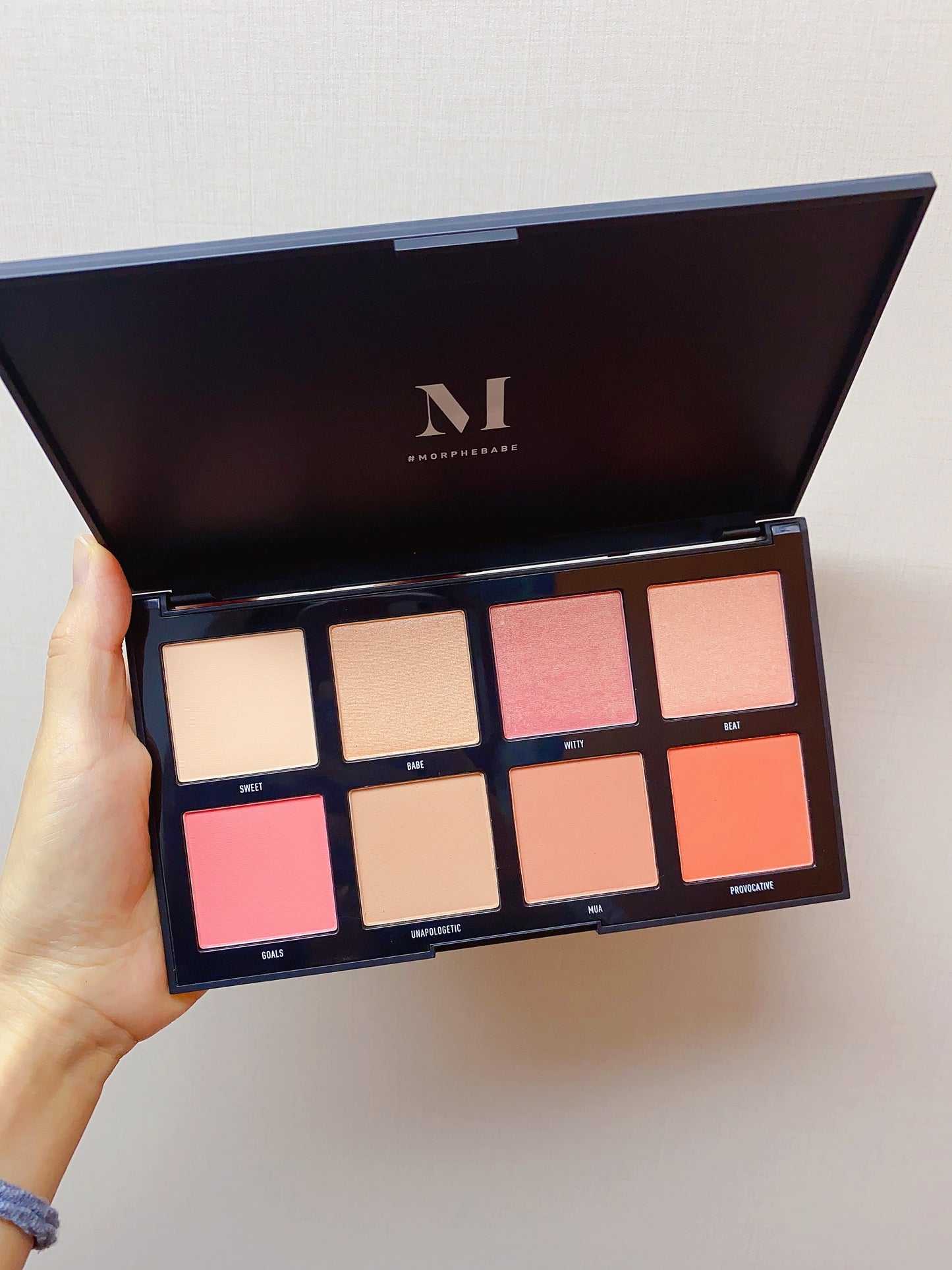 Morphe blush palette 8W