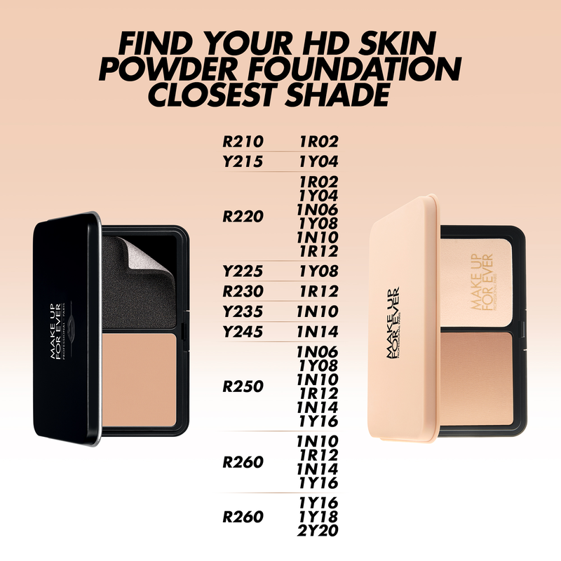 Make Up For Ever HD Skin Matte Velvet Powder Foundation