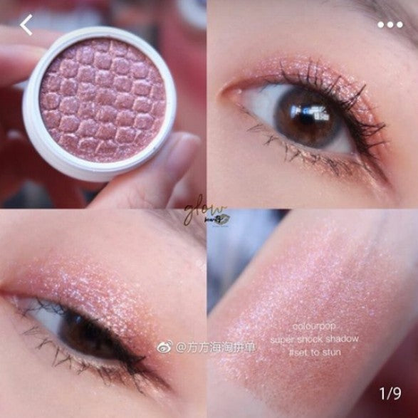 Colourpop super shock shadow 2.1g #set to stun