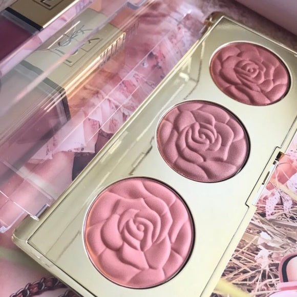Milani rose blush trio palette #02 floral fantasy