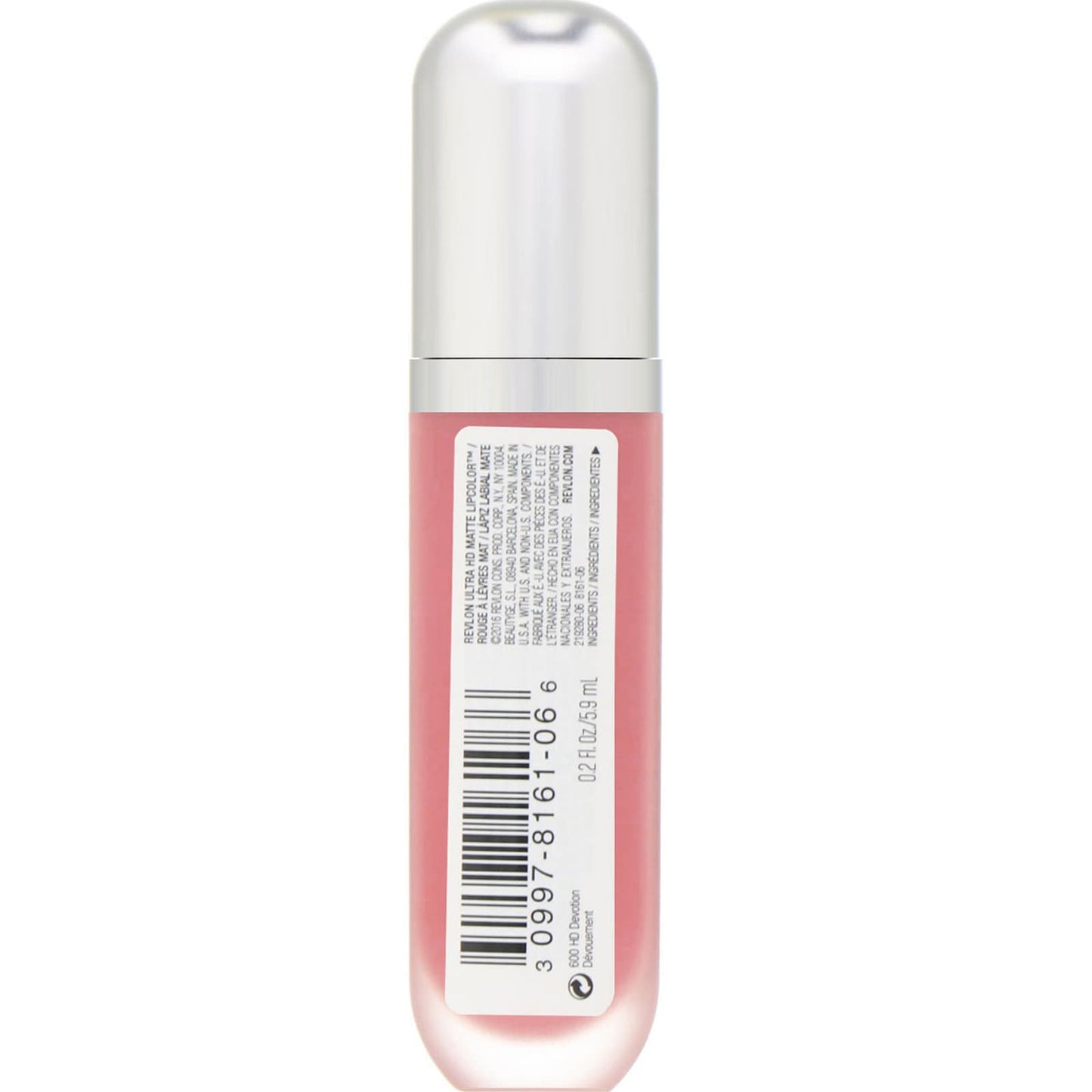 Revlon, Ultra HD Matte, Lip color, #600 Devotion 5.9 ml