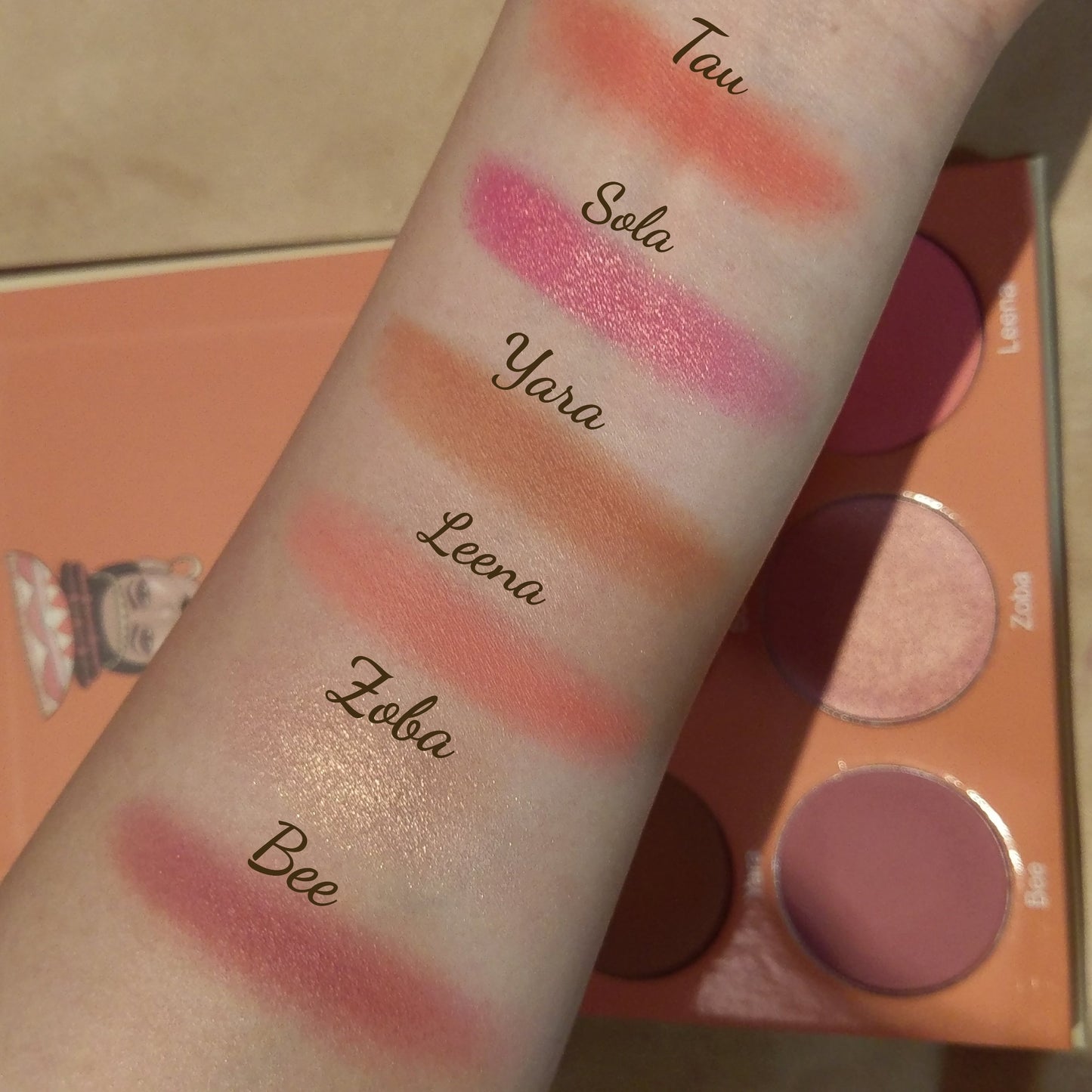 Juvia's Place The Saharan Blush Palette Volume II