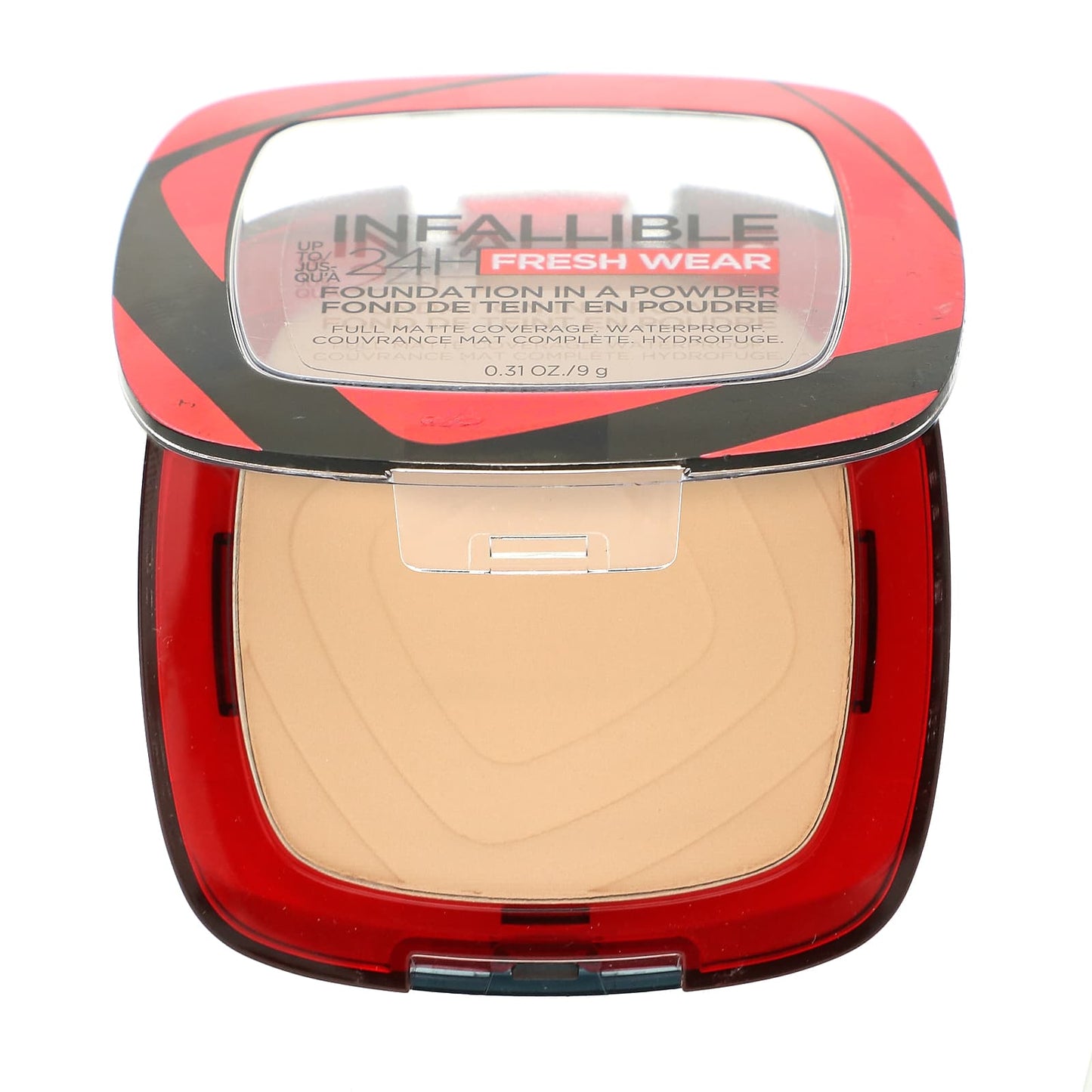 L'Oreal Paris Infallible 24H Fresh Wear Powder Foundation, Matte Waterproof Finish #120 vanilla