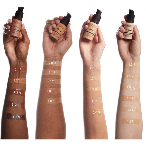 The Ordinary Coverage Foundation with SPF 15 by The Ordinary Colours 30ml #1.2Y