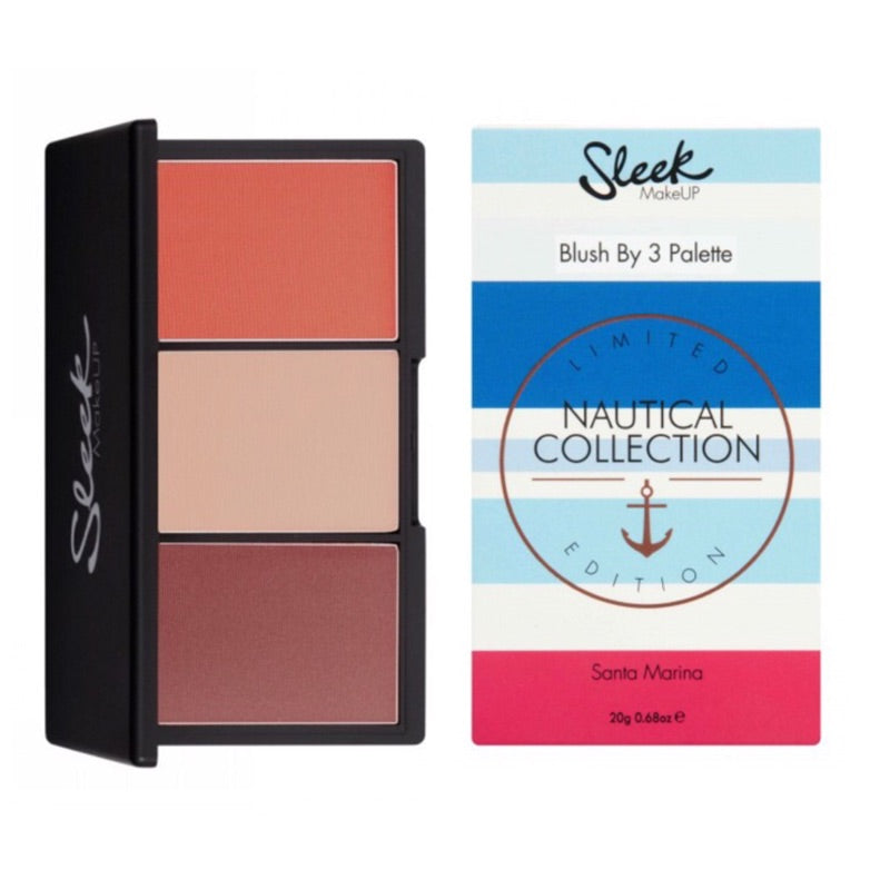Sleek Blush By 3 Palette #Santa Marina