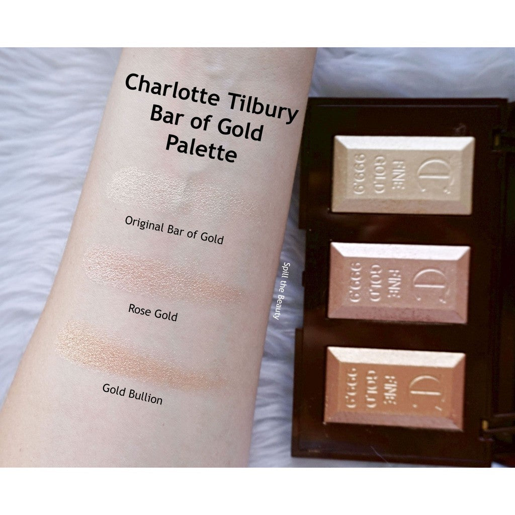 Charlotte Tilbury bar of gold highlight palette
