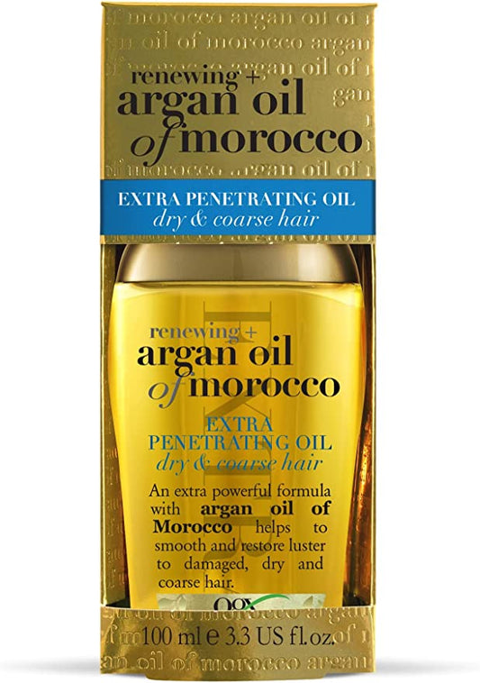 OGX Argan Oil of Morocco Extra Penetrating Hair Oil For Dry and Damaged Hair, 100 ml