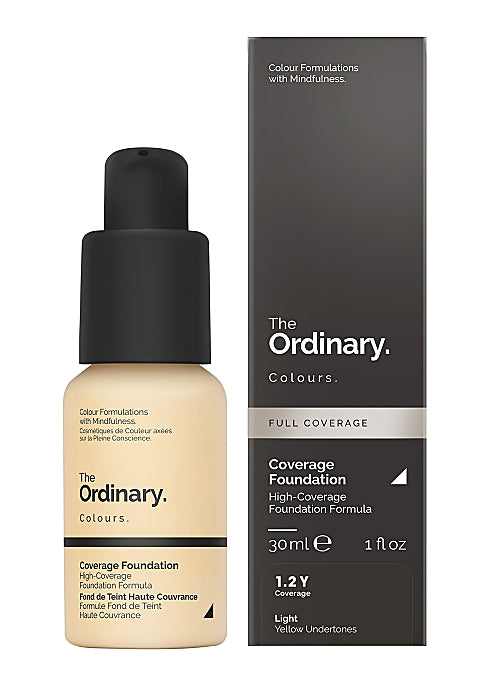 The Ordinary Coverage Foundation with SPF 15 by The Ordinary Colours 30ml #1.2Y