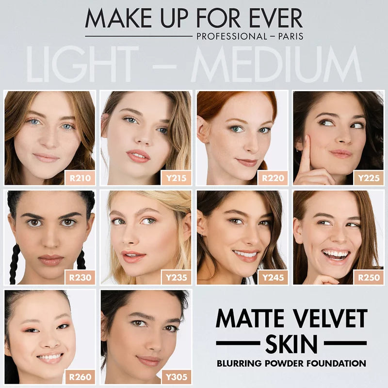 Make up for ever matte skin compact foundation 11g