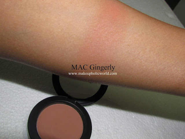 MAC Sheertone Powder Blush # GINGERLY 0.21oz