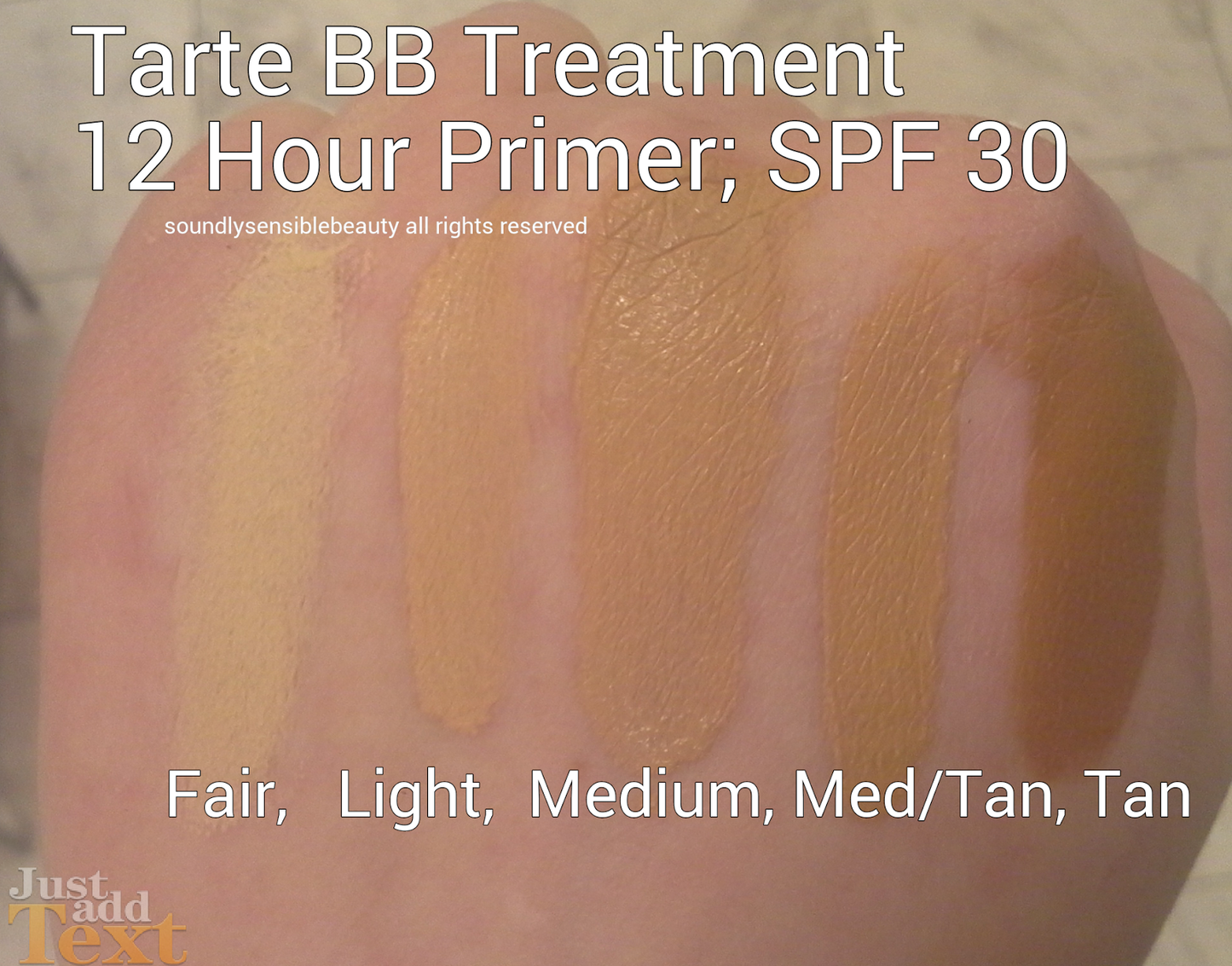 Tarte BB Treatment 12-Hour Primer SPF30 #Fair