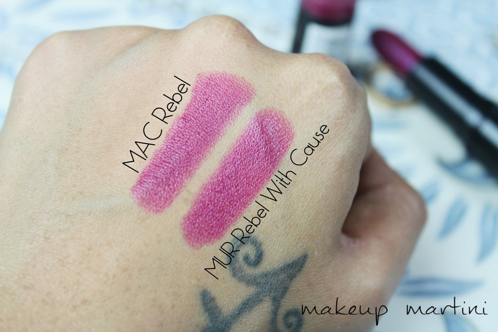 Makeup Revolution amazing lipstick #Rebel with Cause