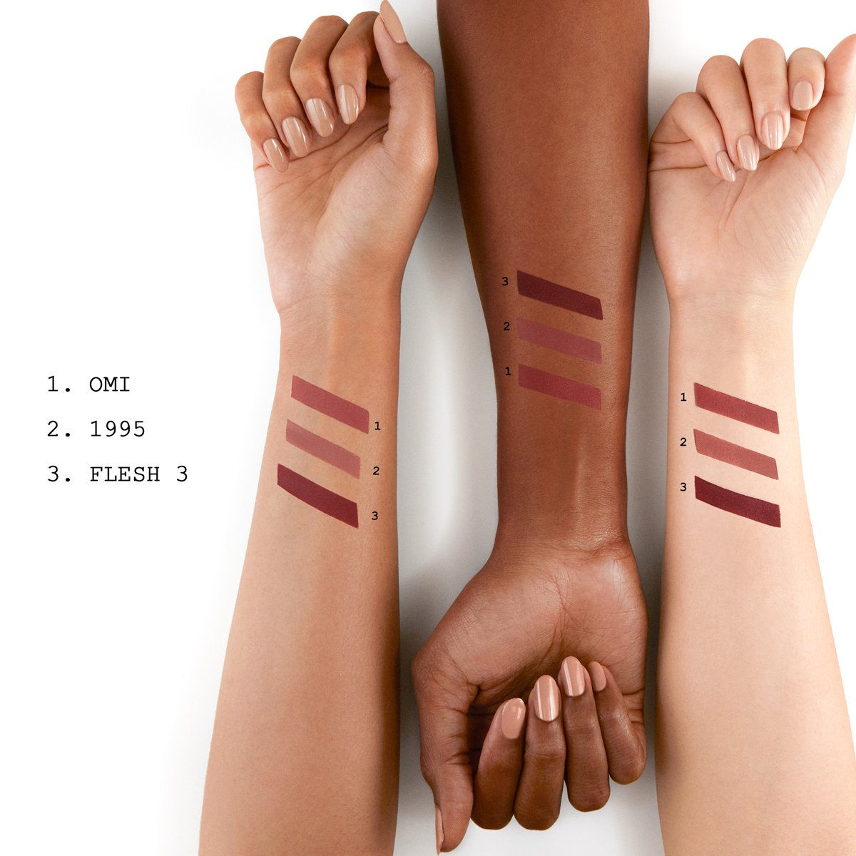 Pat Mcgrath Labs lip trio, skin show 3 x 1.2g