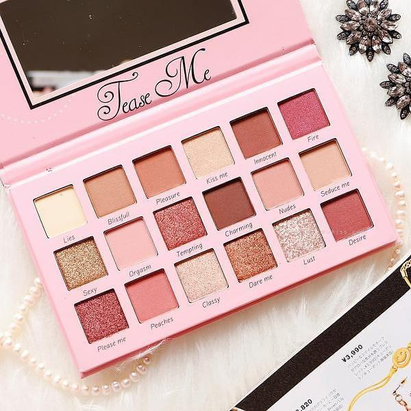 Beauty Creation tease me eyeshadow palette