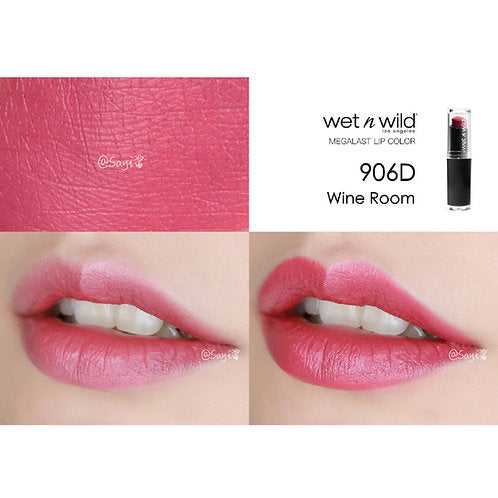 Wet n Wild MegaLast Lip Color # Wine Room 906D