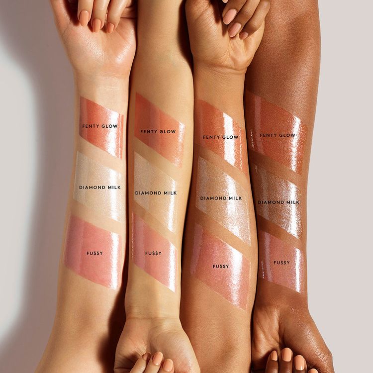 Fenty beauty lip gloss bomb #diamond milk