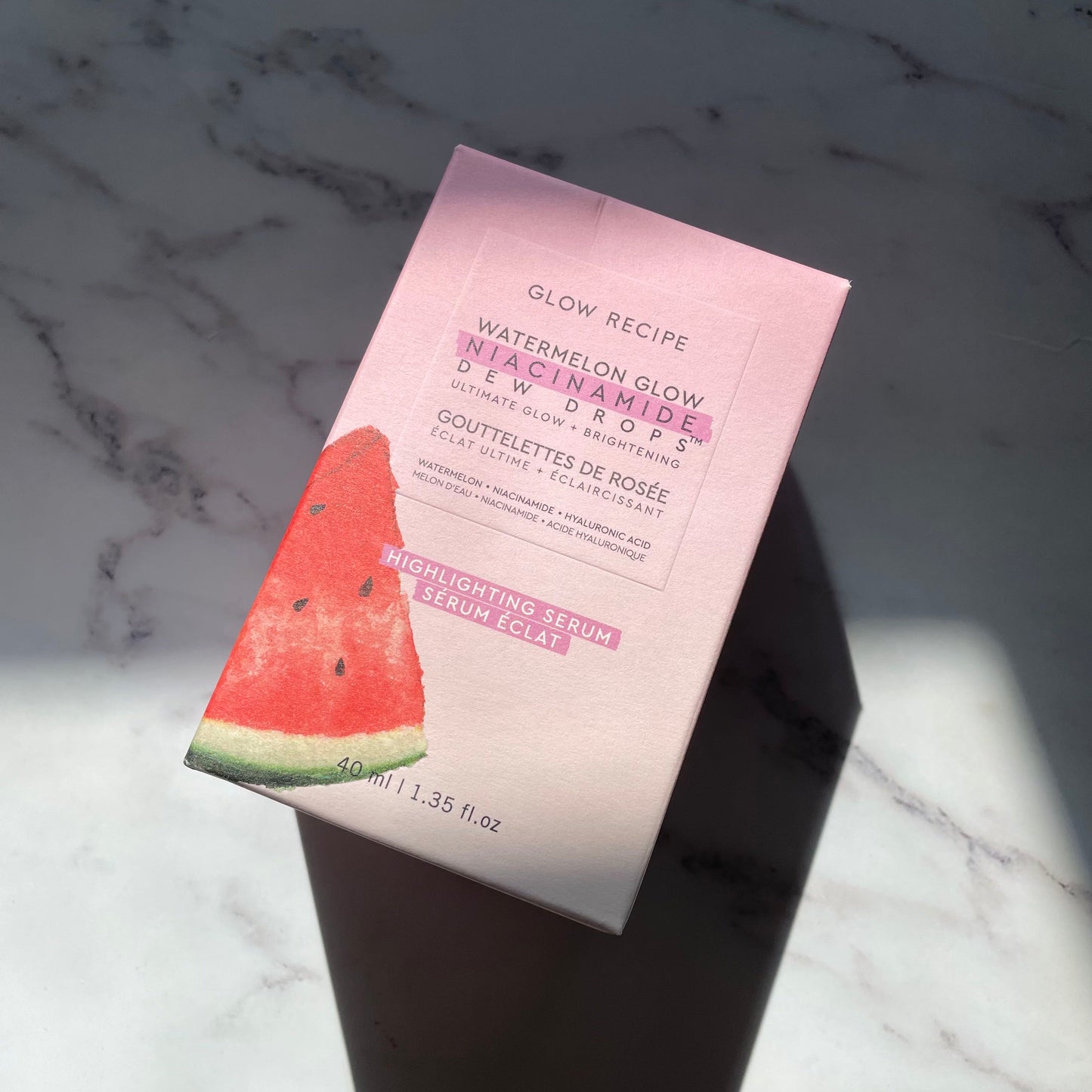 Glow Recipe Watermelon Glow Niacinamide Dew Drops Multi-Use Highlighting Serum • 40ml