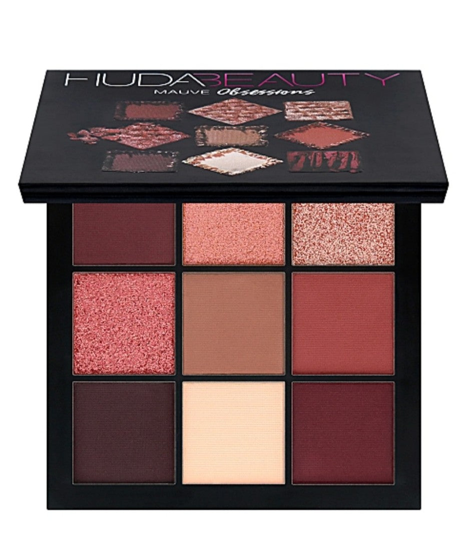 Huda Beauty mauve obsessions eyeshadow palette