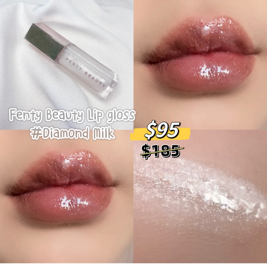 Fenty beauty lip gloss bomb #diamond milk