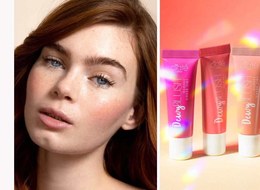 Ciate London Dewy Blush Glossy Cheek Tint #Papaya