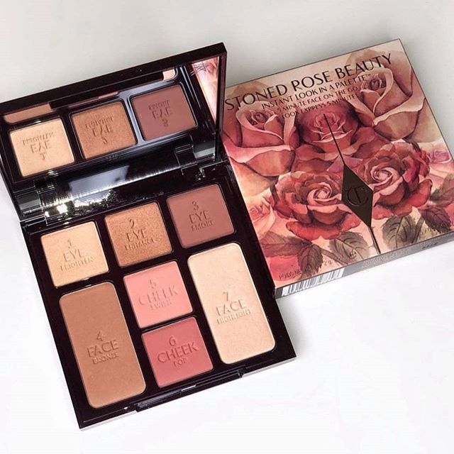 Charlotte tilbury instant eyeshadow palette #stoned rose