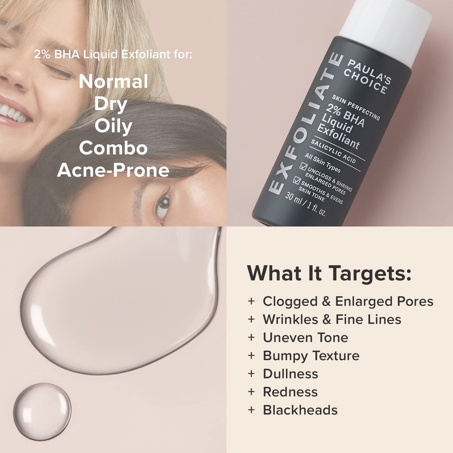 Paula’s Choice SKIN PERFECTING 2% BHA Liquid Salicylic Acid Exfoliant 118ml