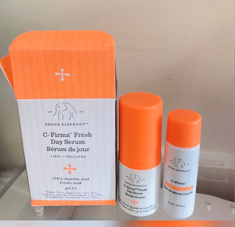 Drunk Elephant C-Firma day serum & Liquid Serum Base