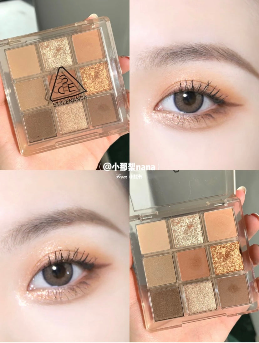 3CE multi eye color palette butter cream eyeshadow 奶油盤