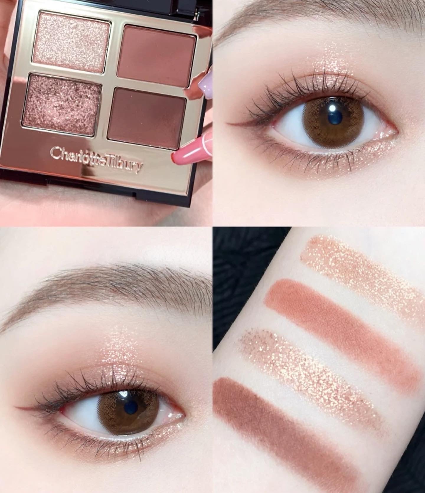 Charlotte tilbury eyeshadow #pillow talk dreams
