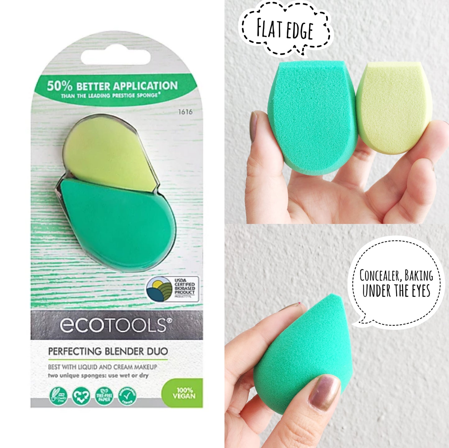 Ecotools Perfecting Sponge Duo