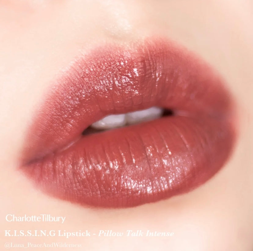Charlotte Tilbury K.I.S.S.I.N.G Lipstick PILLOW TALK INTENSE