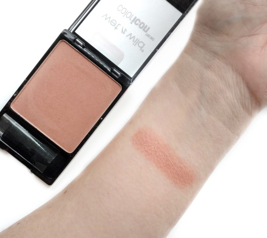 Wet n wild coloricon blush #327B apricot in the middle