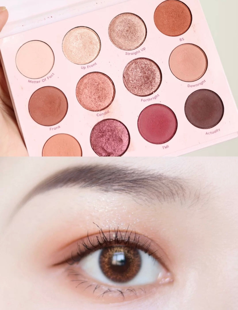 Colourpop give it to me straight eyeshadow palette