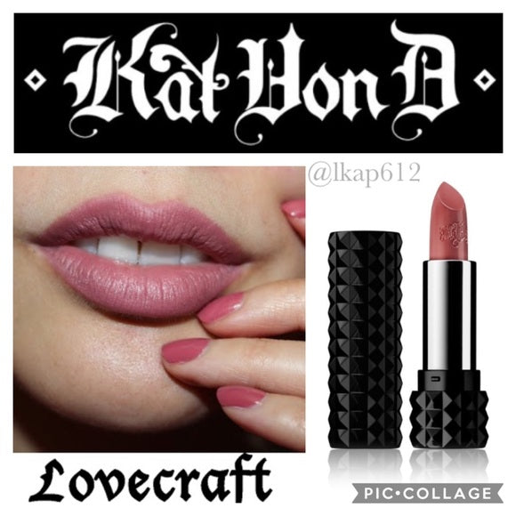 Kat Von D Studded Kiss Lipstick #Lovecraft