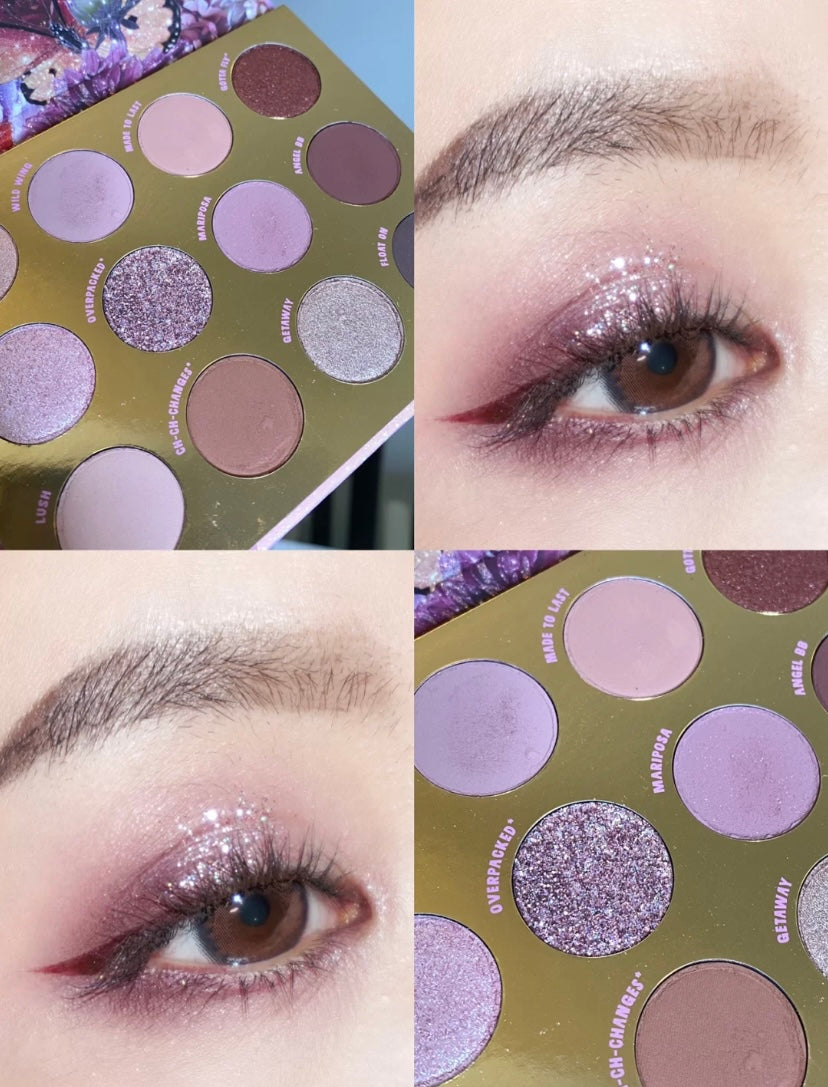 Colourpop flutter by eyeshadow palette