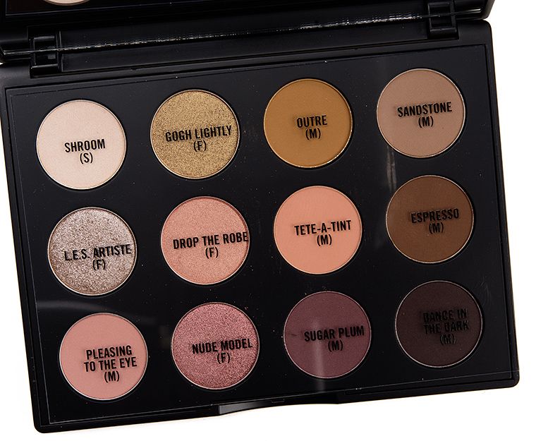 MAC Art Library eyeshadow palette #Nude Model