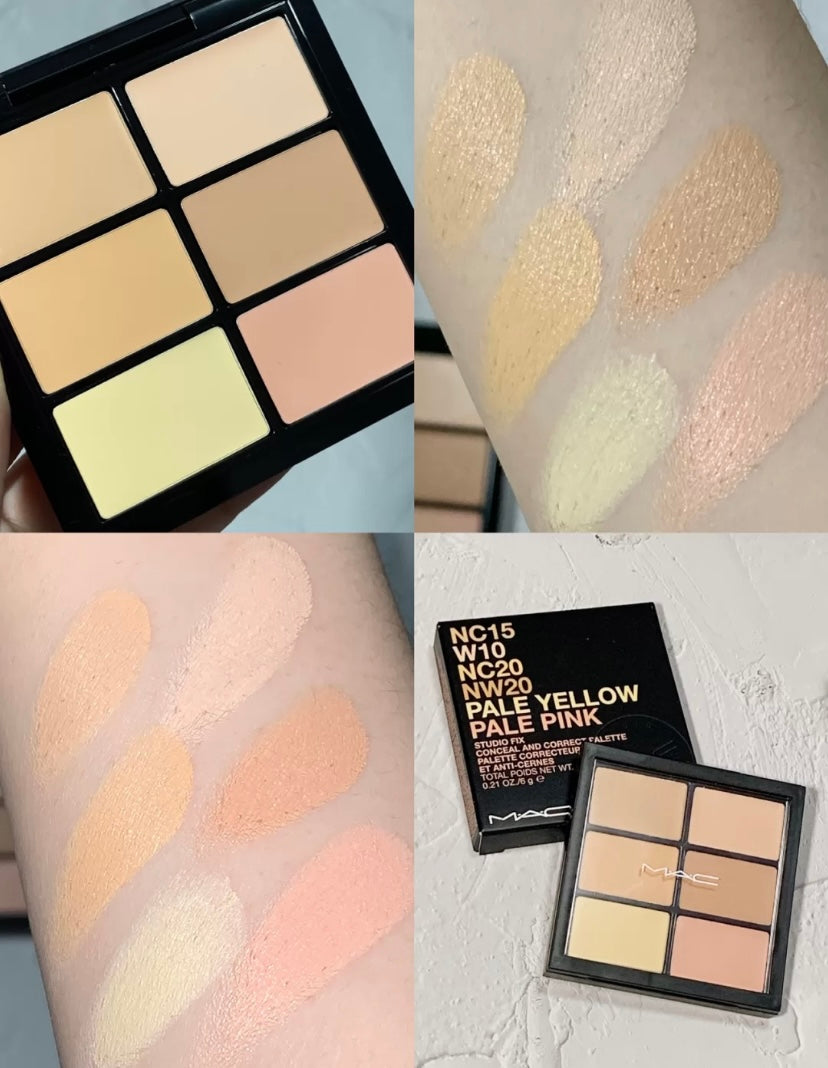 Mac Studio Fix Conceal and Correct Palette #Light