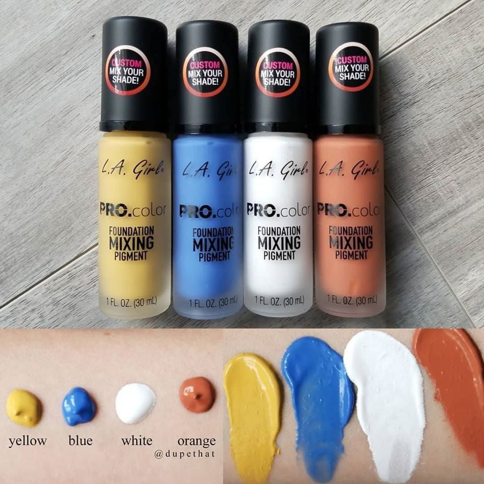 LA Girl foundation mixing pigment white