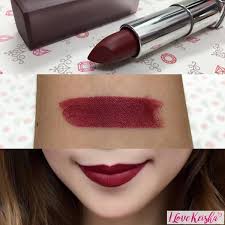 Maybelline New York Color Sensational Creamy Matte Lipstick, 695 Divine Wine