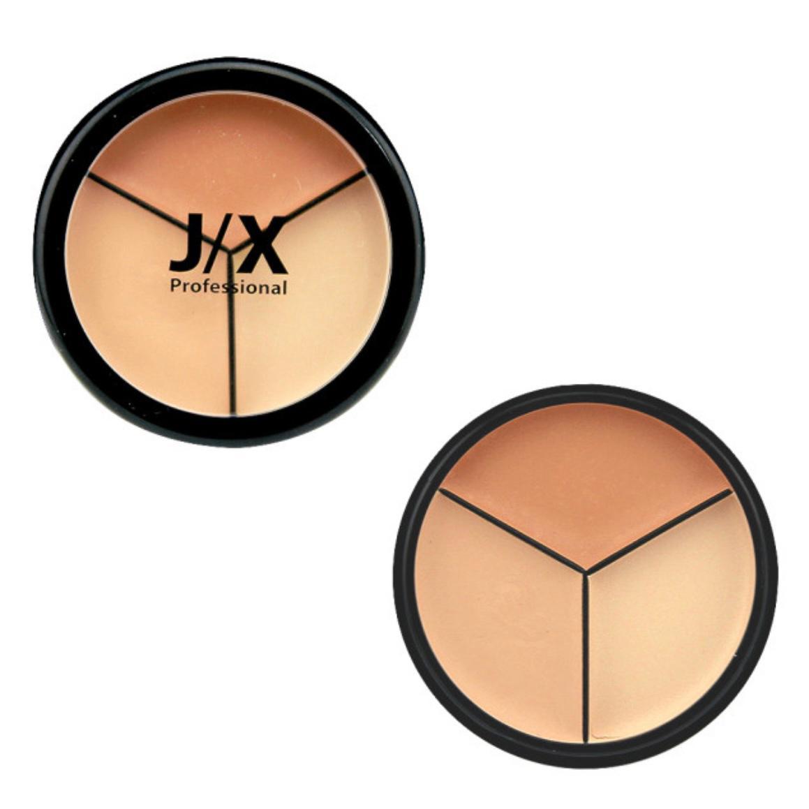 J/X professional triple concealer 三色遮瑕膏 15g