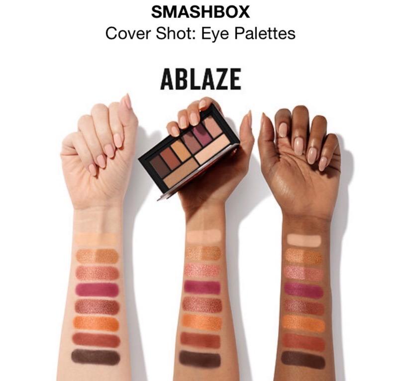Smashbox cover shot eyeshadow palette #Ablaze