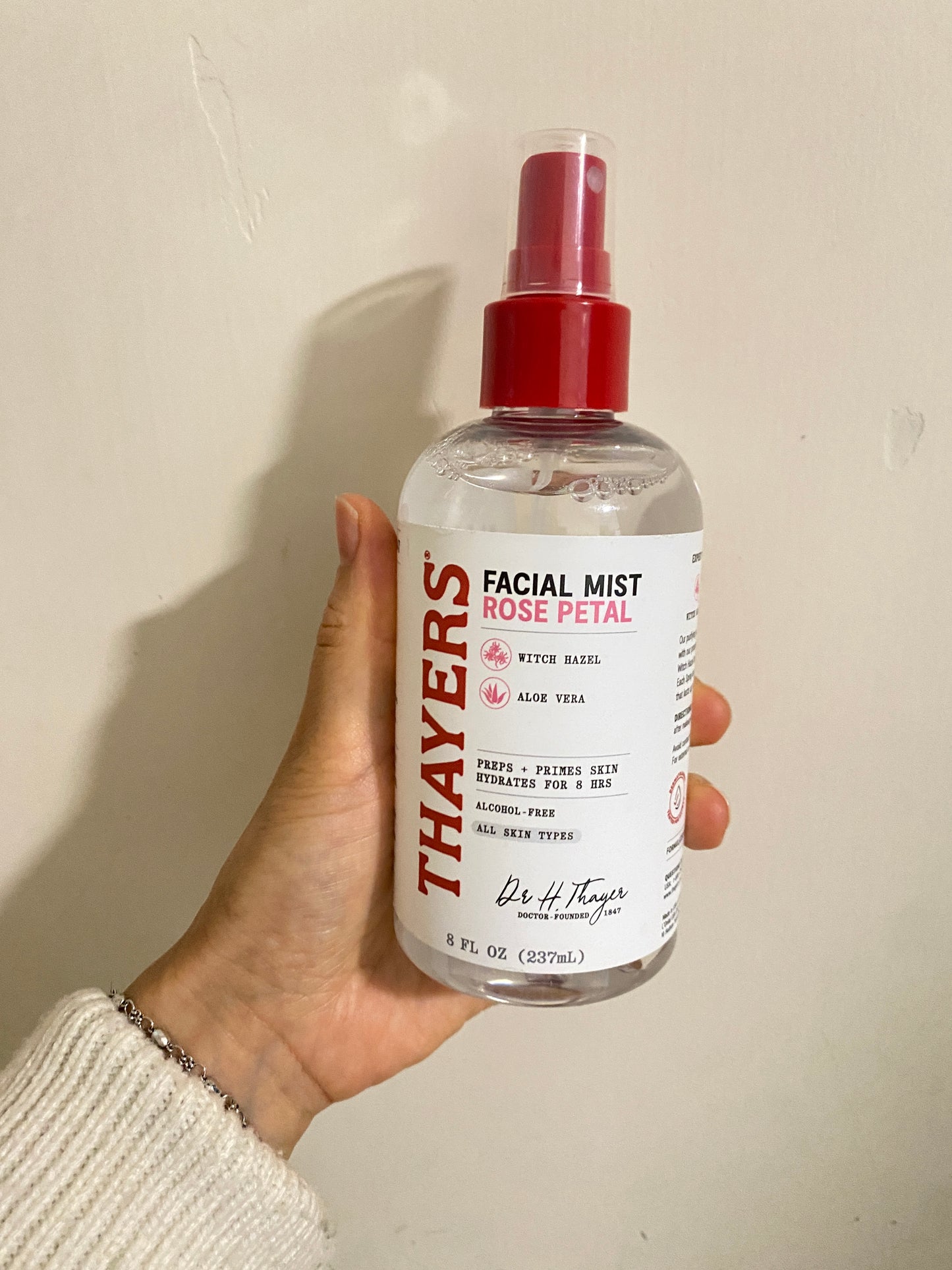 Thayers Alcohol- Rose Petal Witch Hazel Facial Toner - 237ml