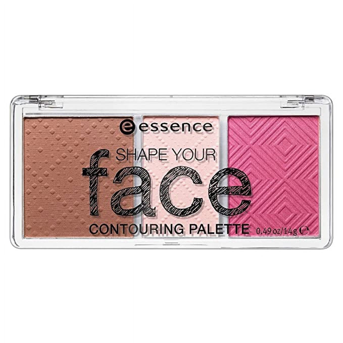 Essence Shape Your Face Contouring Palette 20 ready set pink